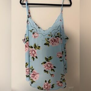 4x Torrid Floral Scalloped Sophie Tank Top